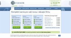 Desktop Screenshot of firmin.cz